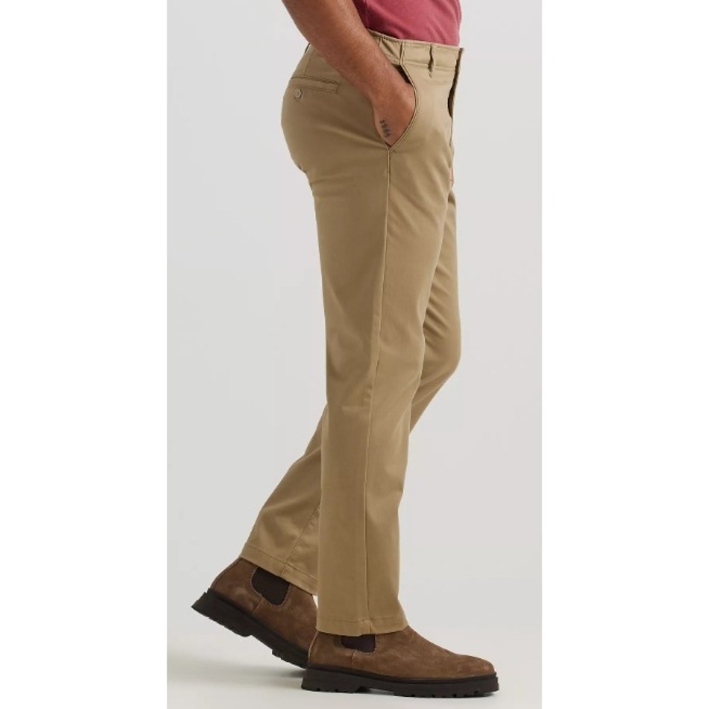 Lee Men's Performance Series X-Treme Comfort Flat Front Chino Pants 36x29